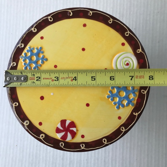 Mini Footed Holiday Cake/Treat Stand 8” - Picture 7 of 8